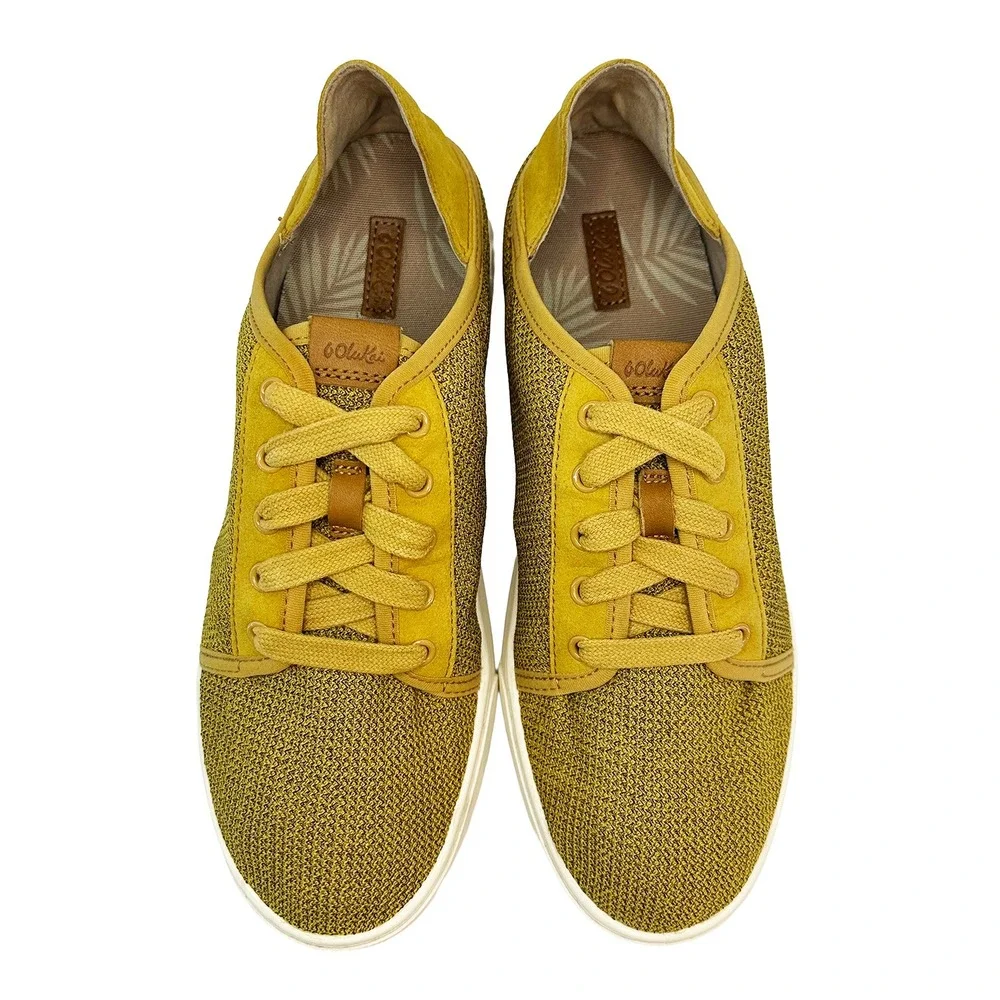 OLUKAI Pehuea Women's‎ Lightweight Slip On Sneakers • 9.5 • yellow